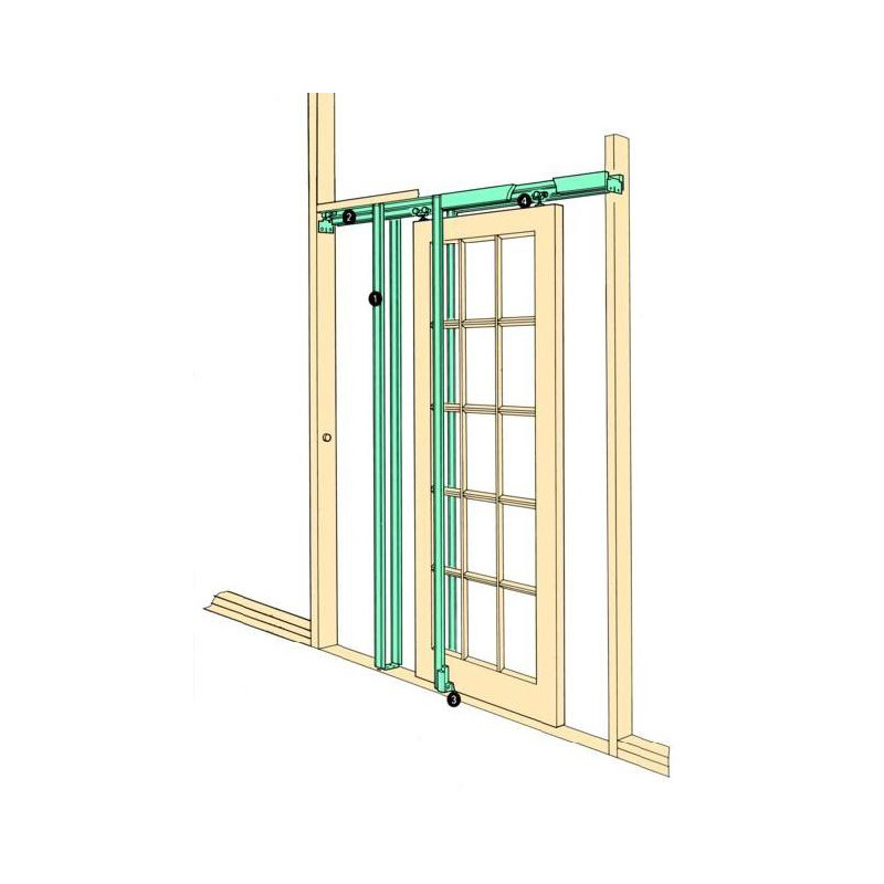 Coburn Hideaway Pocket Door Kit
