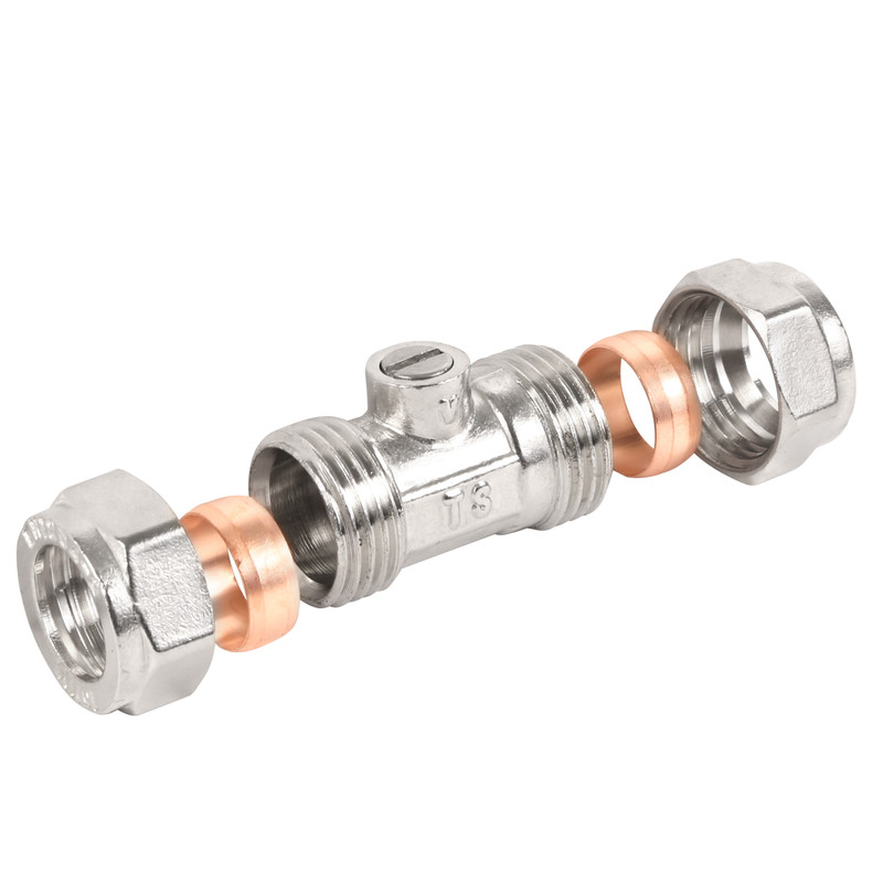 Made4Trade Chrome Plated Isolating Valve