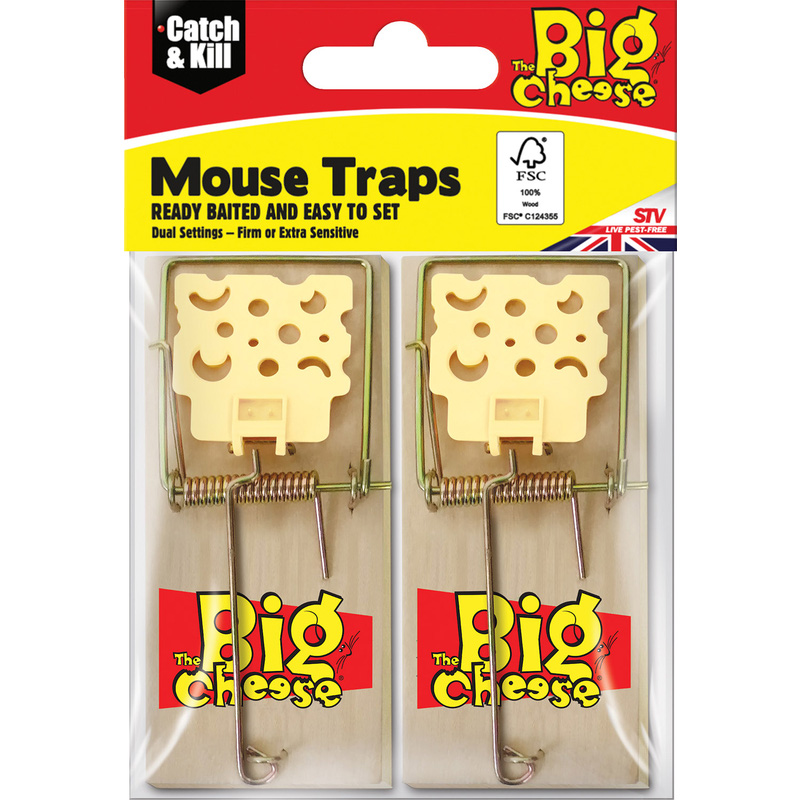 The Big Cheese Wooden Trap FSC