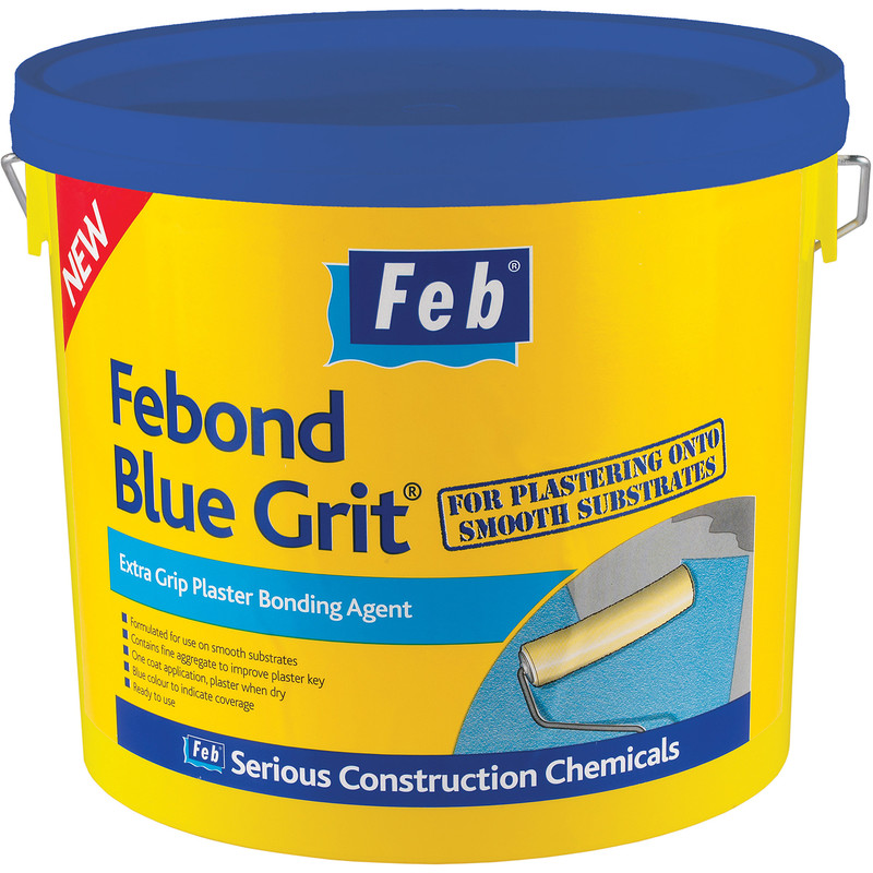 Febond Blue Grit Plaster Bonding Agent