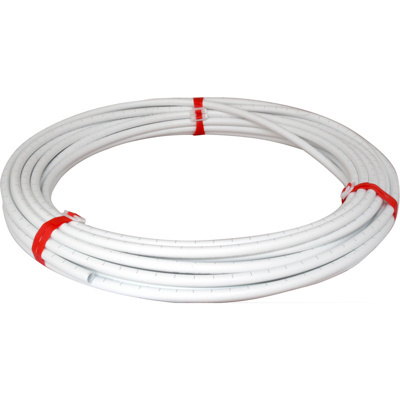 White WRAS Approved PE-X Barrier Pipe 15mm x 100M