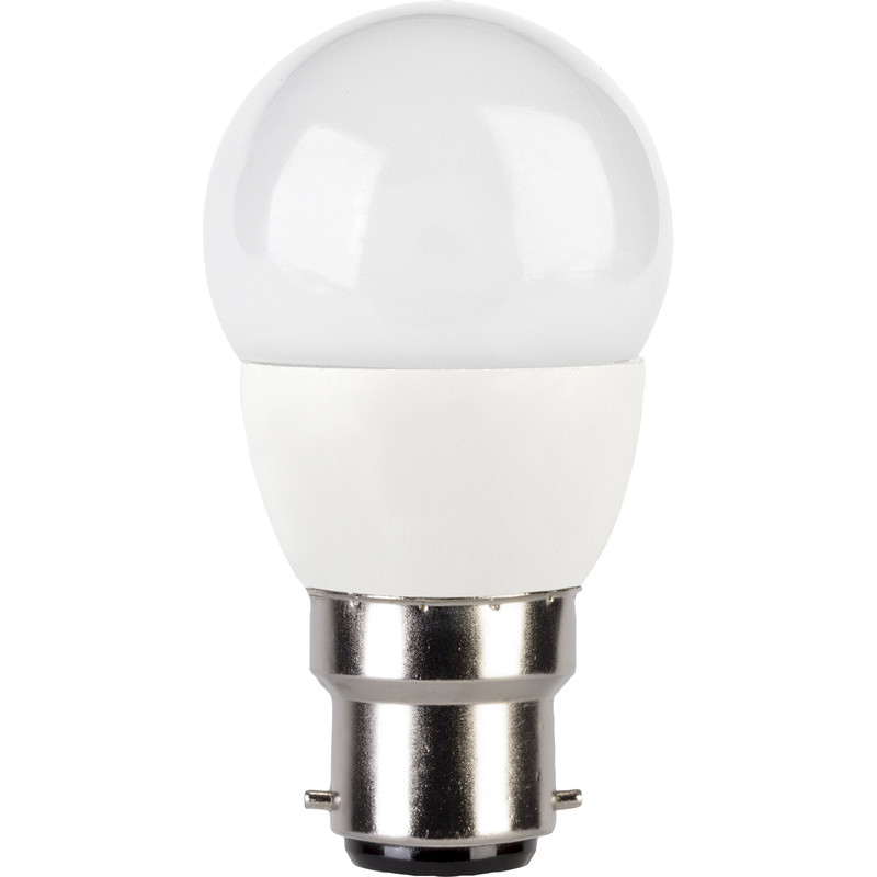 Corby Lighting LED Mini Globe Frosted Lamp 6W  B22/BC 470lm Warm White