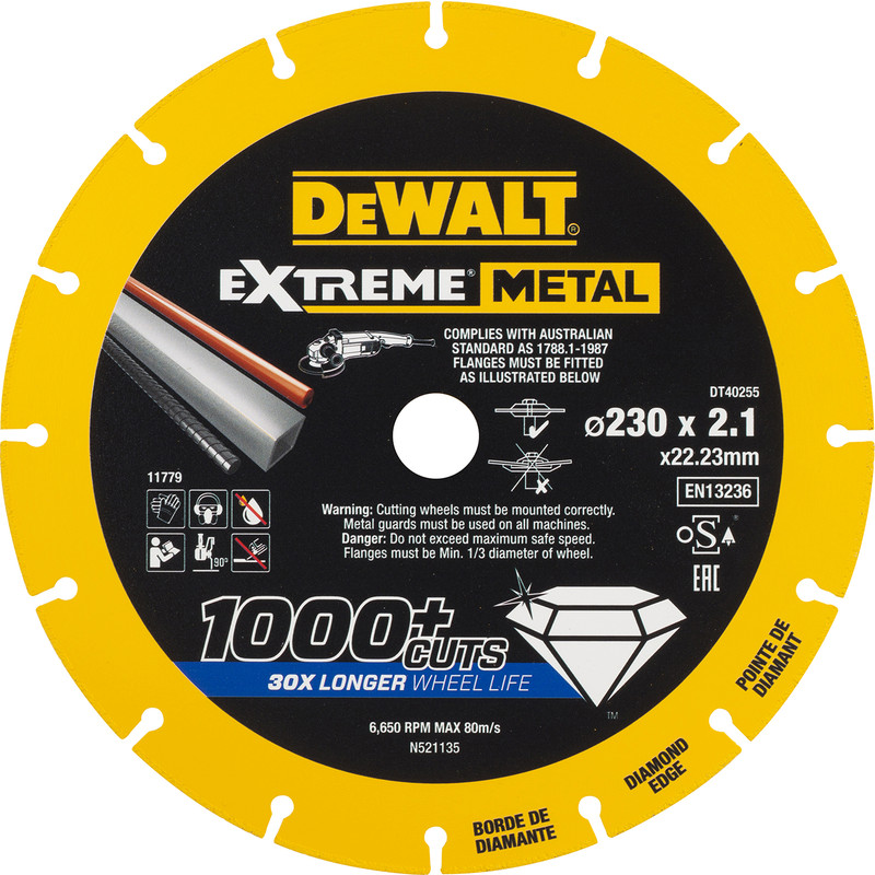 DeWalt Extreme Metal Cutting Disc