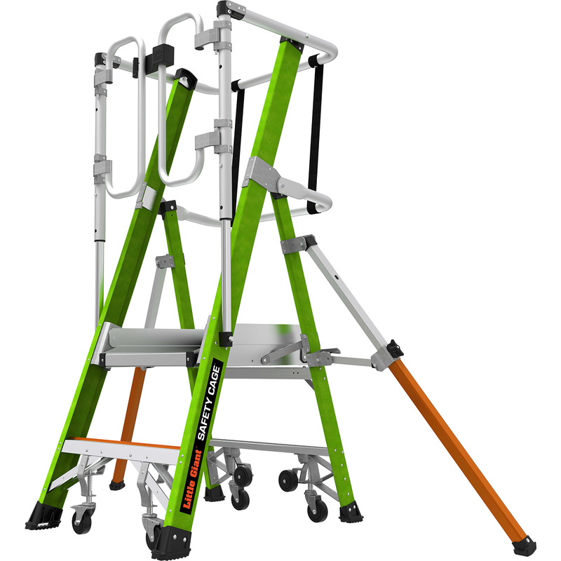 Little Giant Safety Cage Steps Series 2.0 2 Tread Fibreglass