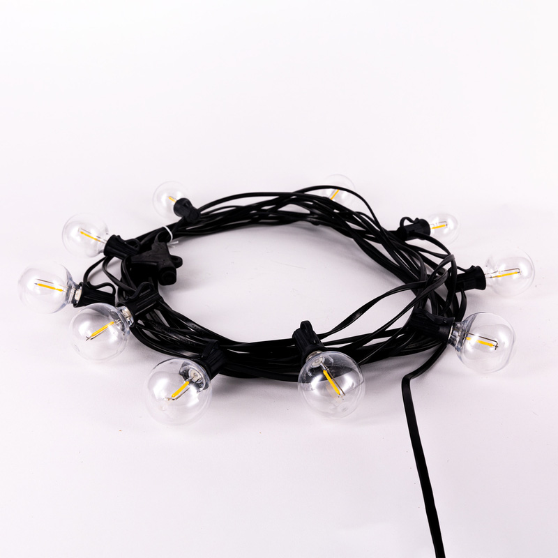 TCP LED Plus Festoon Lights 10M 22K IP65 8W Toolstation