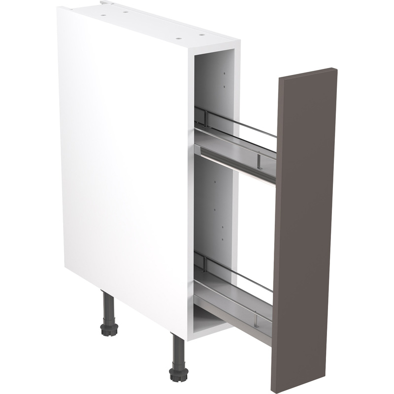 Kitchen Kit Flatpack Slab Kitchen Pull Out Base Unit Ultra Matt