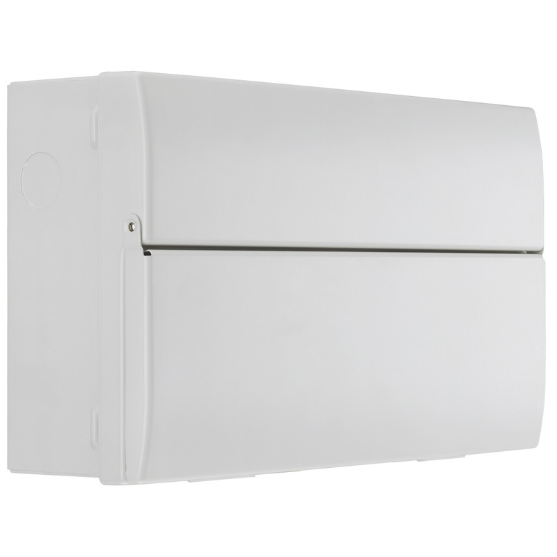 BG Metal Consumer Unit Dual RCD + 10 MCBs