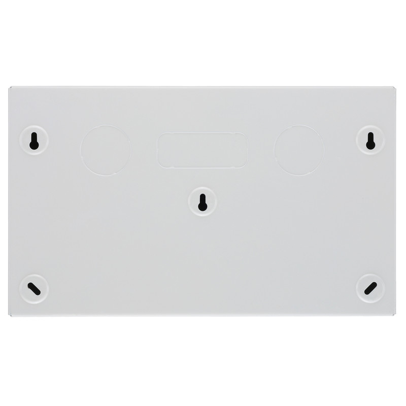 BG Metal Consumer Unit Dual RCD + 10 MCBs