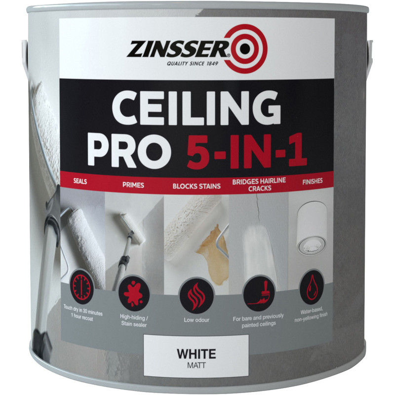 Zinsser Ceiling Pro 5 in 1 Paint