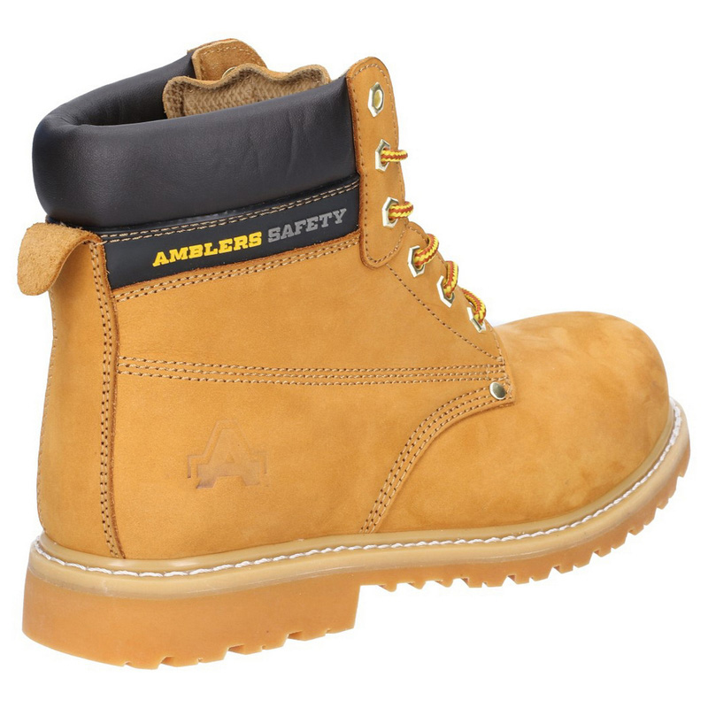 Amblers Safety Fs7 Goodyear Welted Safety Boots Honey Size 8 Toolstation