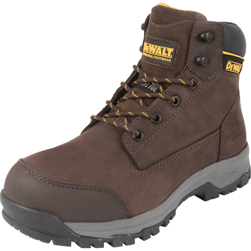 DeWalt Davis Safety Boots Brown Size 9