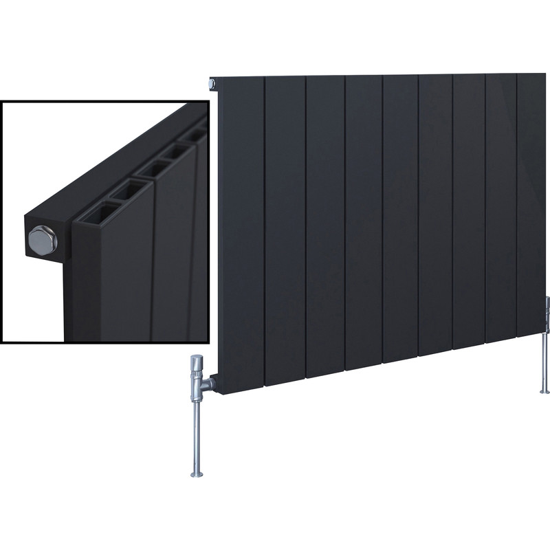 Anthracite Designer Radiators Central Heating Toolstation