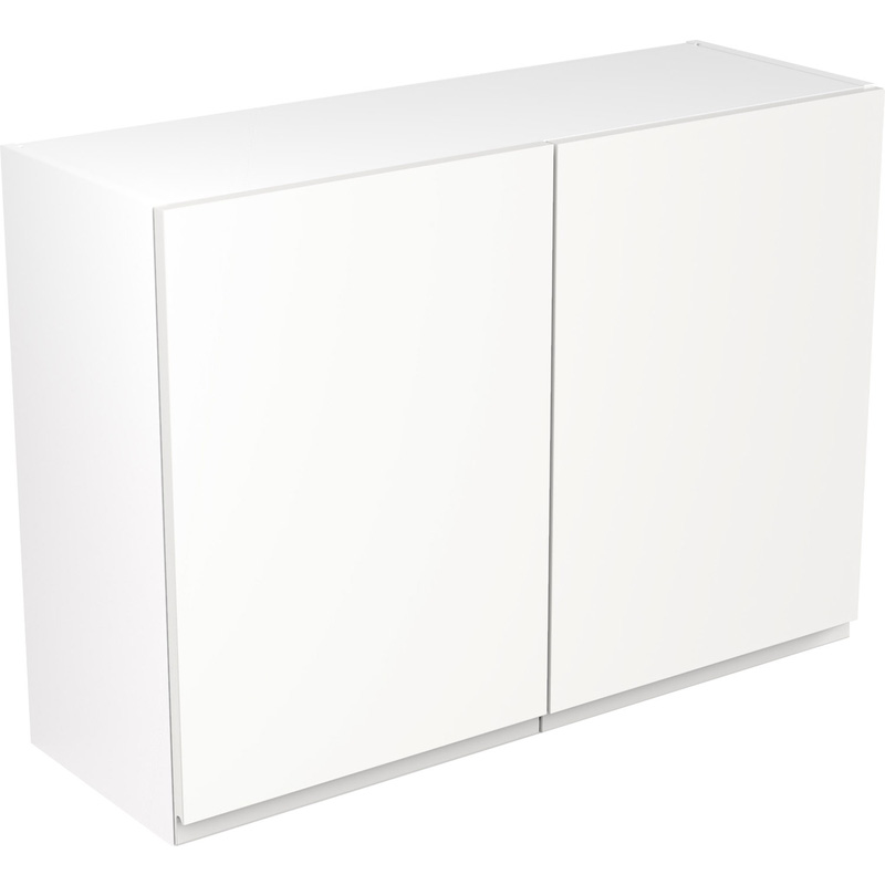 Kitchen Kit Flatpack J-Pull Kitchen Cabinet Wall Unit Super Gloss White
