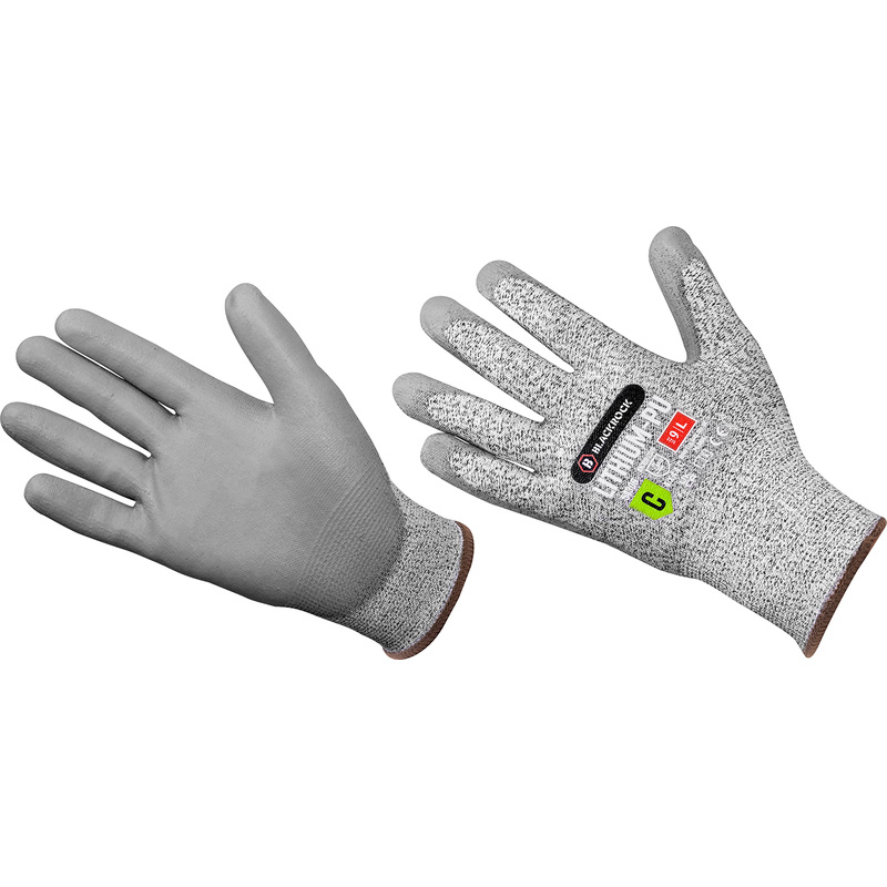 Pu Cut Resistant Gloves Large