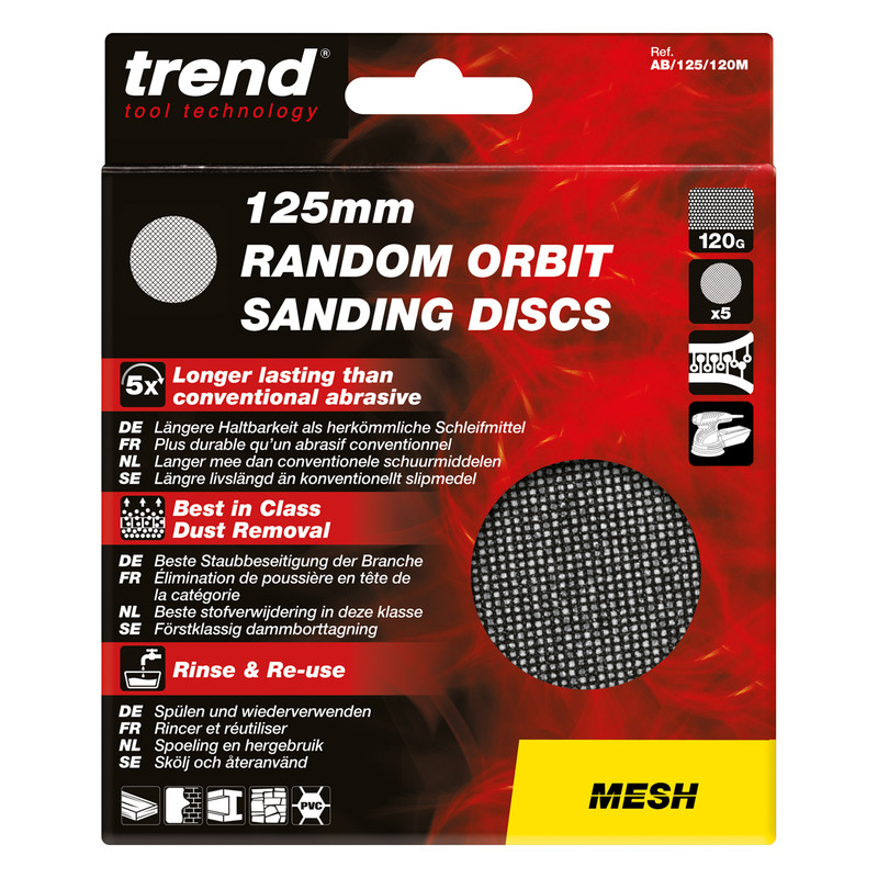 Trend Mesh Sanding Disc 125mm