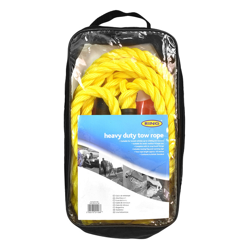 Ring Heavy Duty Tow Rope 4m