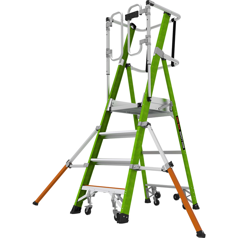 Little Giant Safety Cage Steps Series 2.0 4 Tread Fibreglass