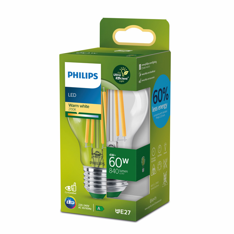 Philips led deals 60w e27