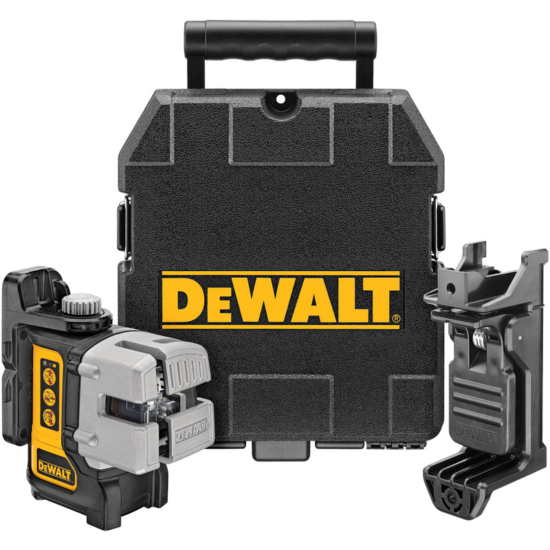 DeWalt DW089K-XJ 3 Way Self-Levelling Multi Line Laser Level