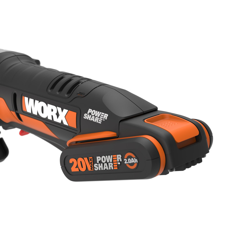 Worx 20V 85mm Mini Cordless Circular Saw 1 x 2.0Ah Toolstation