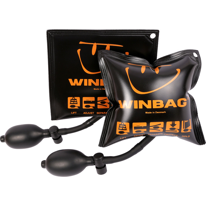 2 Winbag Pump Up Air Tool Single Shim Wedge Bag For Fitting Door/Windows Frames 