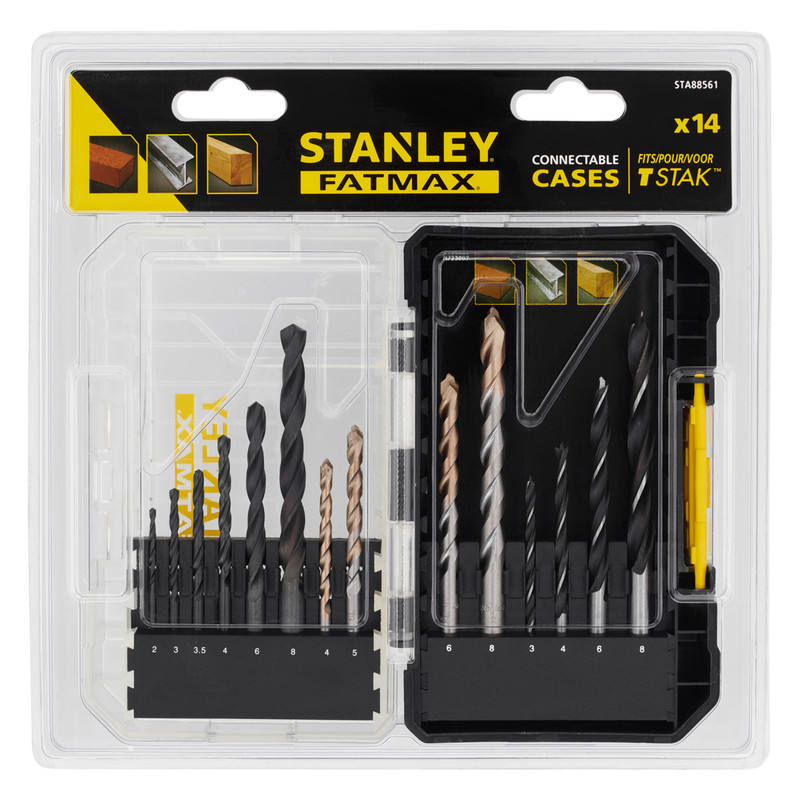 Stanley FatMax Mixed Drill Bit Set