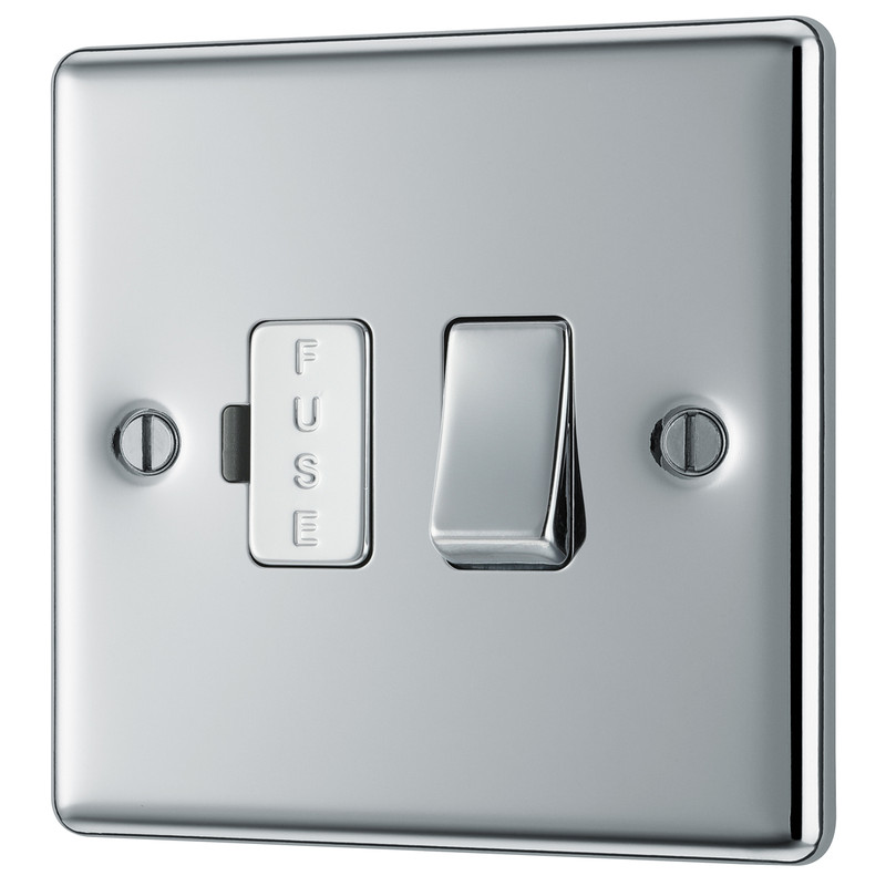 BG Polished Chrome Switched Spur