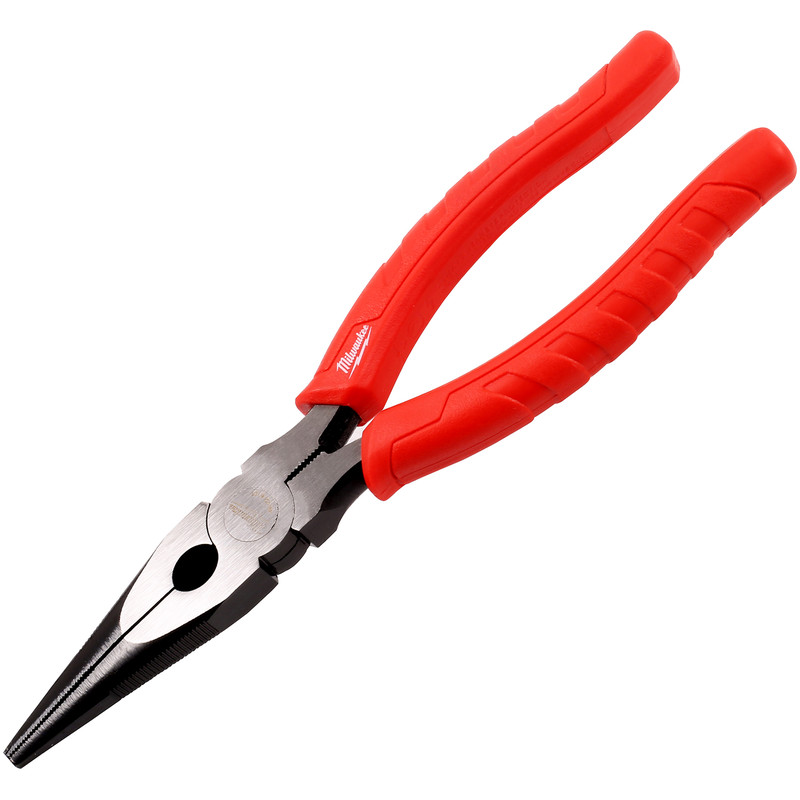Milwaukee Long Nose Pliers with Wire Stripper