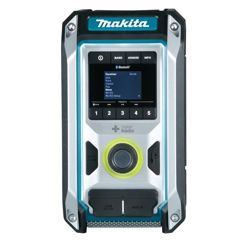 Makita 18V LXT DAB+/FM/Bluetooth Radio