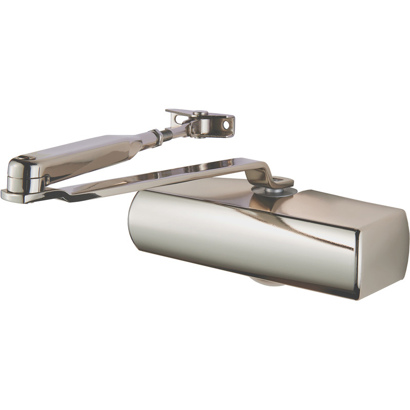 Plated Full Cover Overhead Door Closer Size 3