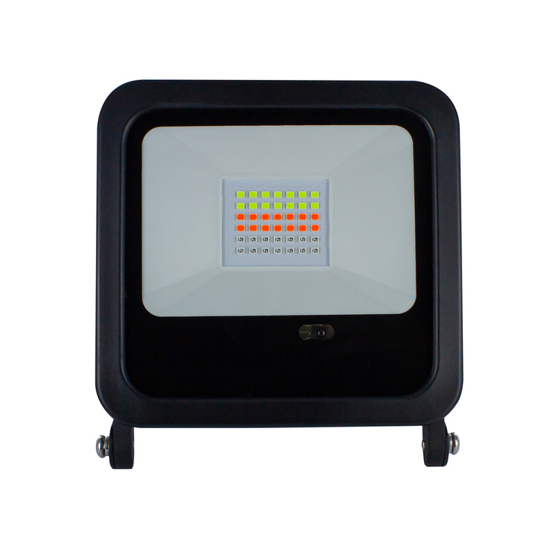 Integral LED Compact Tough RGB Floodlight 30W Remote Control Toolstation