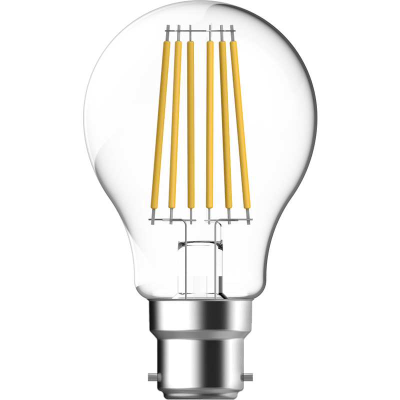 Energetic LED Filament Clear GLS Lamp 4.6W BC 470lm
