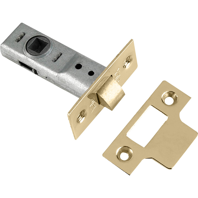 Yale Tubular Mortice Latch Brass 2.5in | Toolstation