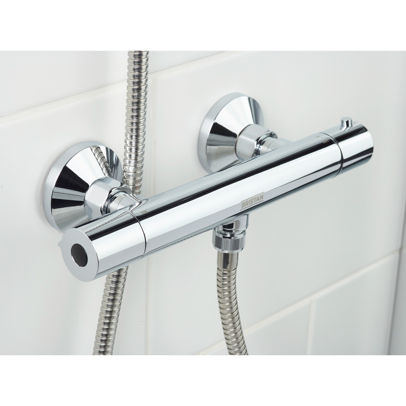 Bristan Zing Safe Touch Bar Mixer SM Kit Toolstation