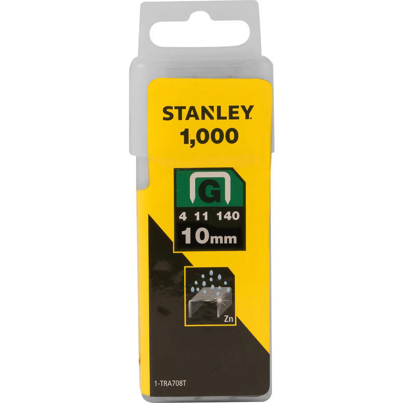 Stanley 0-TRA708T Heavy Duty Staples 12mm Pack of 1000