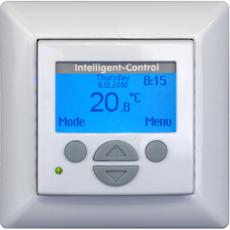 Underfloor Intelligent Control Digital Clock Thermostat With Sensor