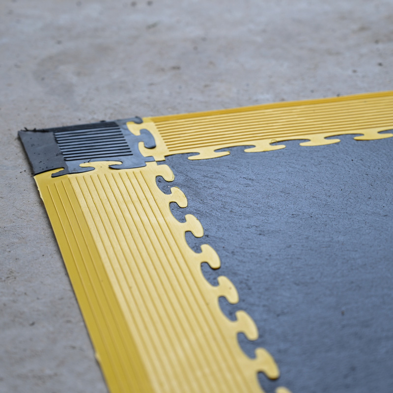 Tuff-Tile Texture Top Interlocking Floor Tile