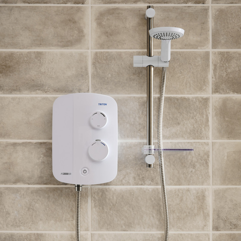 Triton Silent Thermostatic Power Shower