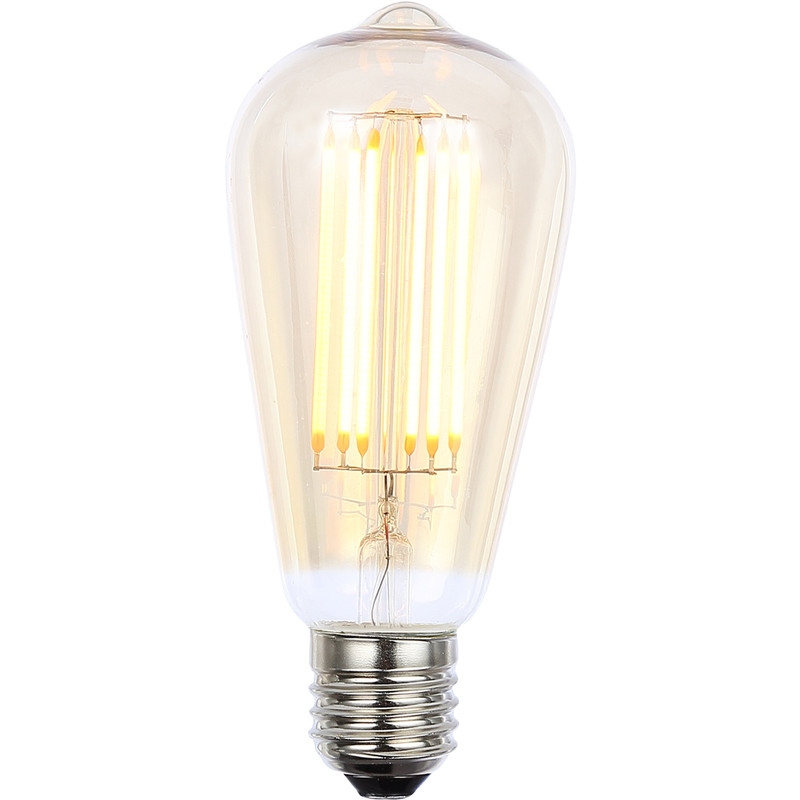 Vintage LED Filament ST64 Dimmable Bulb Lamp