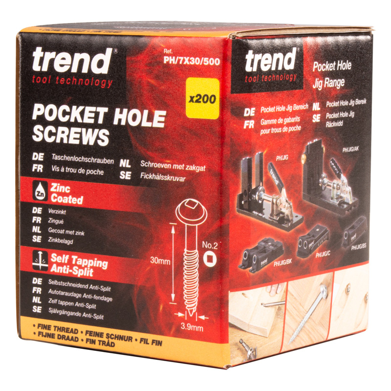 Trend Pocket Hole Jig & Pocket Hole Screws