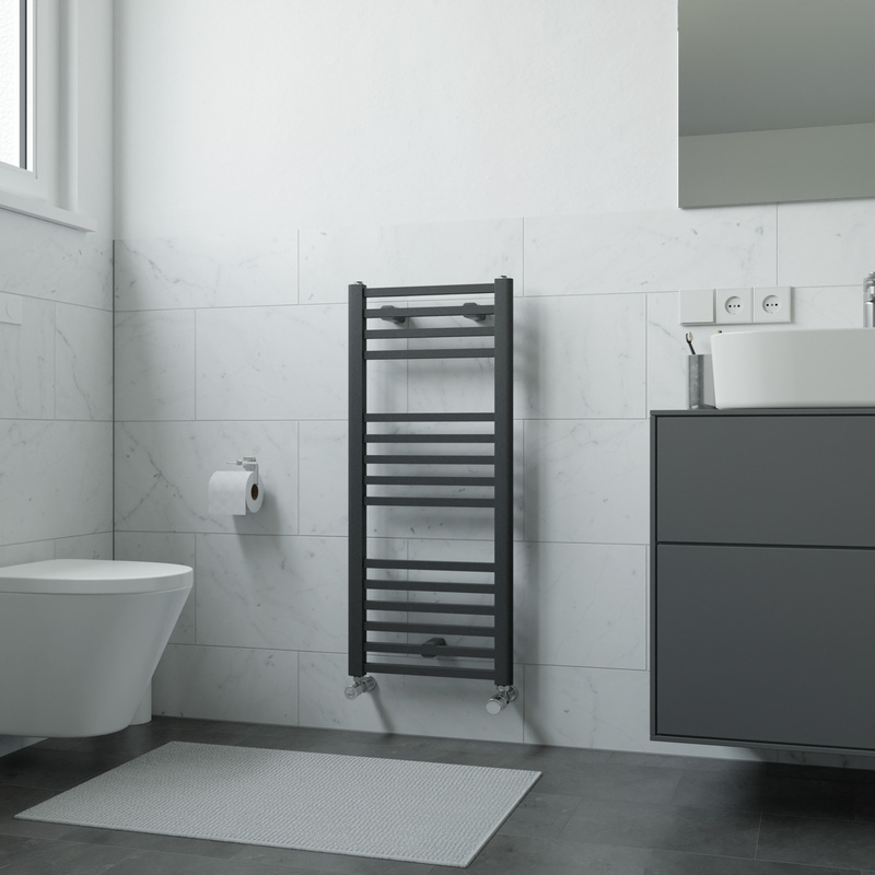 Ximax Manchester Designer Towel Radiator 922 x 400mm 1014Btu Anthracite