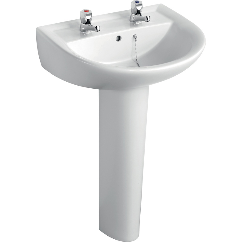 Armitage Shanks Sandringham 21 Basin and Pedestal