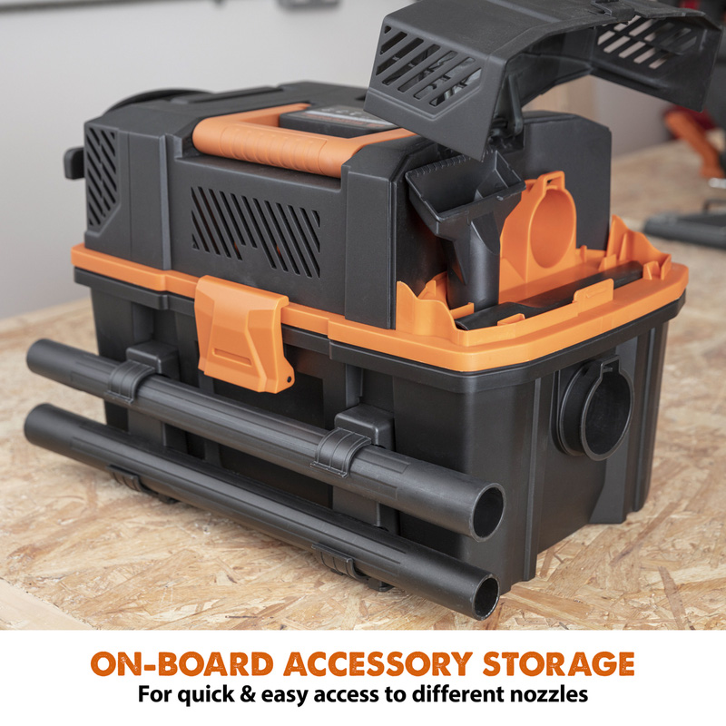 Evolution R15VAC 15L Wet & Dry Vacuum Cleaner With 1700W Power Take Off