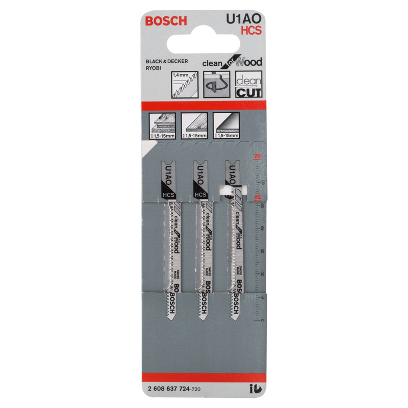Bosch Universal Jigsaw Blade U1AO