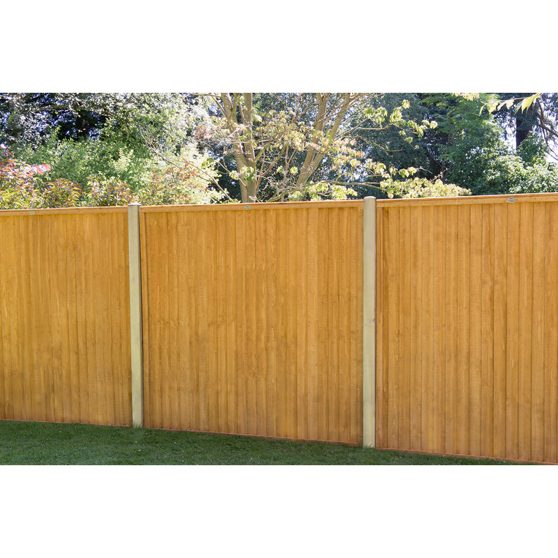 Forest Garden Closeboard Fence Panel