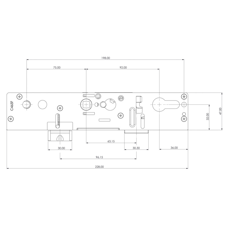 Yale Doormaster Gearbox Lockmaster