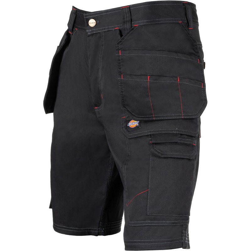 Dickies Redhawk Pro Work Shorts Black 30 Toolstation