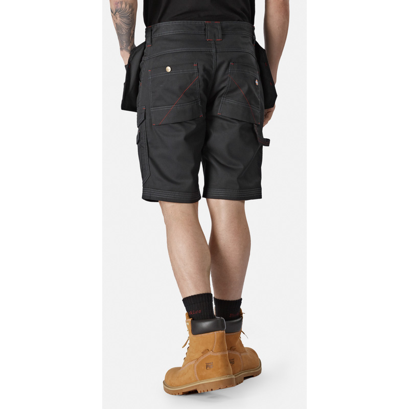 Dickies Redhawk Pro Work Shorts Black 30 Toolstation