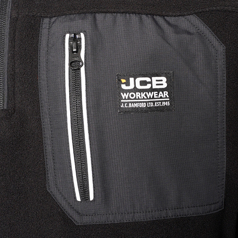JCB Trade Heavyweight 1/4 Zip Fleece