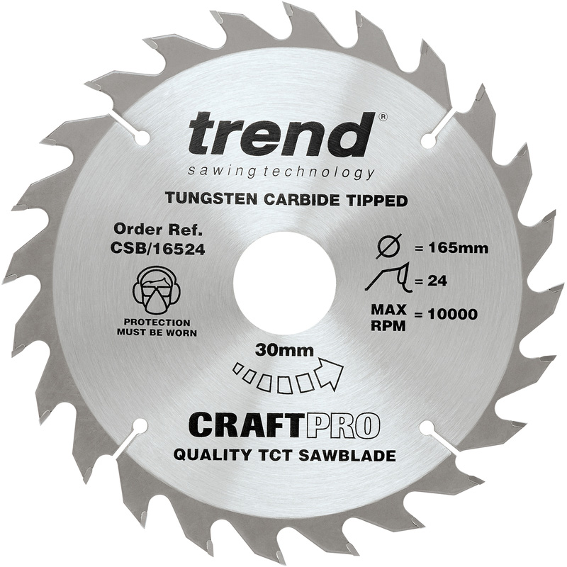 Trend CSB/16524 Craft Circular Saw Blade